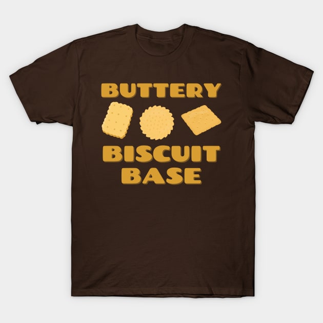 Buttery Biscuit Base T-Shirt by Enriched by Art